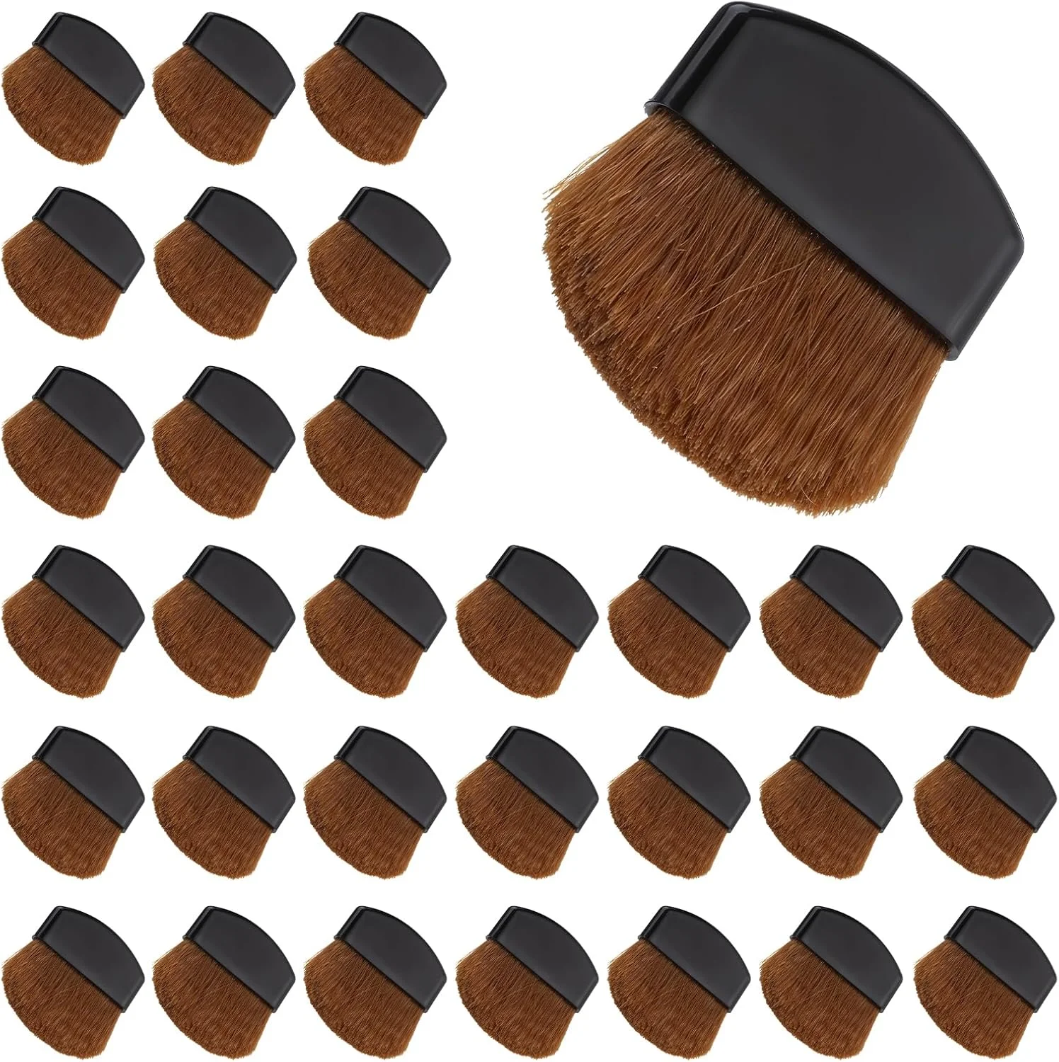 30 عدد براش آرایشی یکبار مصرف، براش رژگونه مینی، براش پودر قابل حمل برای پودر فیکس، براش آرایش صورت، ابزار آرایشی برای ترکیب مایع، کرم یا پودرهای آرایشی 30 عدد براش آرایشی یکبار مصرف، براش رژگونه مینی، براش پودر قابل حمل برای پودر فیکس، براش آرایش صورت، ابزار آرایشی برای ترکیب مایع، کرم یا پودرهای آرایشی