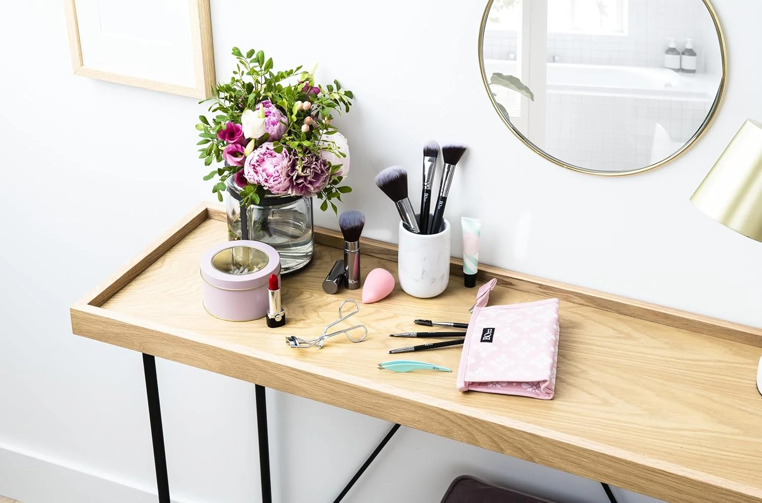 بو...پریس - براش آرایشی - براش پودر - براش صورت - 1 عدد