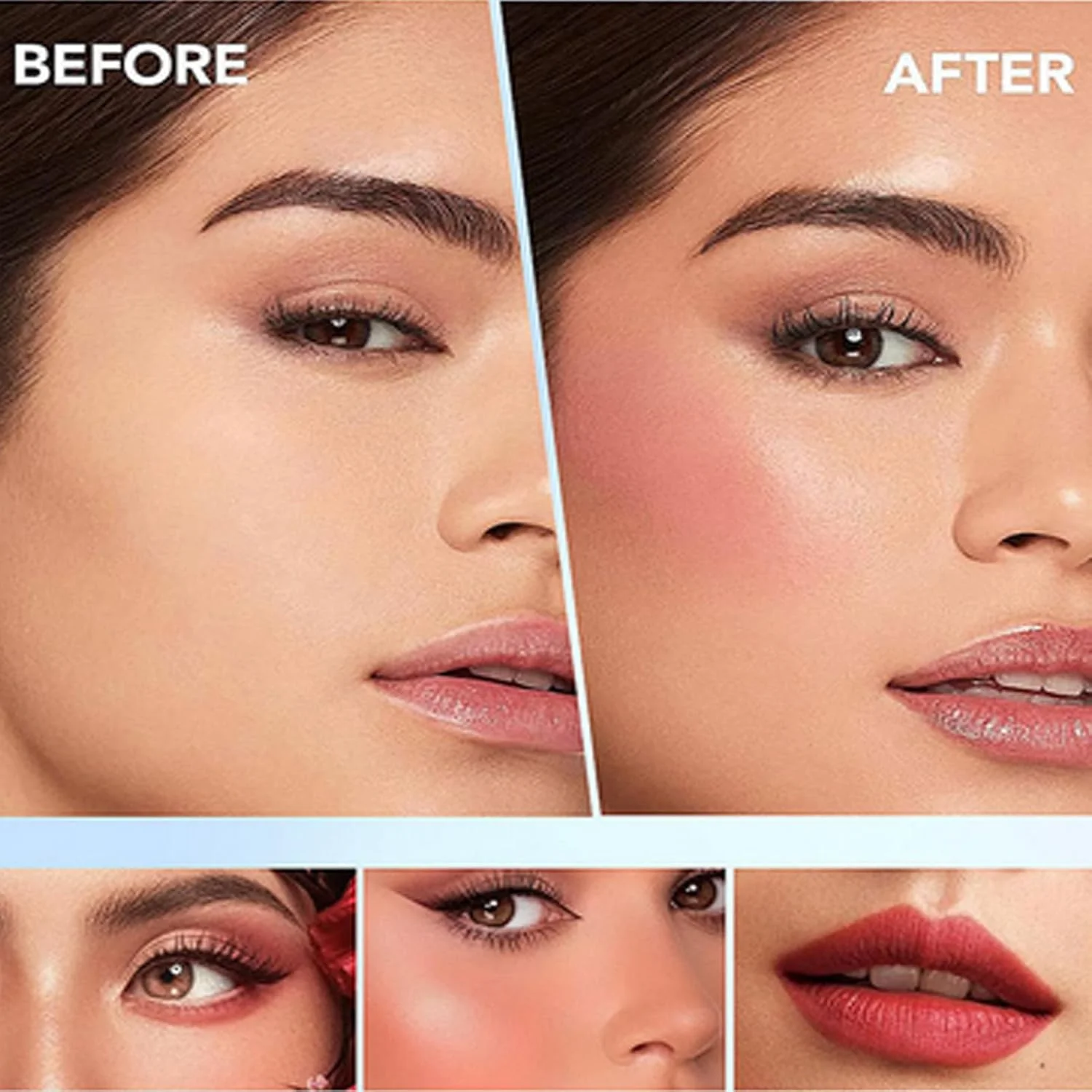 رژگونه استیکی برای گونه ها، رژگونه کرمی استیکی سایه چشم - مرطوب کننده، قابل حمل، ماندگاری طولانی، رژ لب رنگی فوری برای استفاده روزانه در دفاتر رژگونه استیکی برای گونه ها، رژگونه کرمی استیکی سایه چشم - مرطوب کننده، قابل حمل، ماندگاری طولانی، رژ لب رنگی فوری برای استفاده روزانه در دفاتر