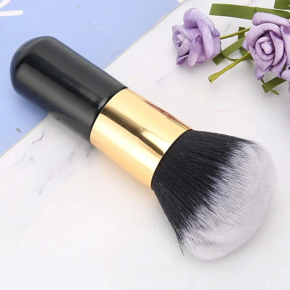 براش پودر بزرگ 3.5 اینچی، براش نرم رژگونه و کرم پودر، ابزار آرایشی خشک و مرطوب برای سلفی براش پودر بزرگ 3.5 اینچی، براش نرم رژگونه و کرم پودر، ابزار آرایشی خشک و مرطوب برای سلفی