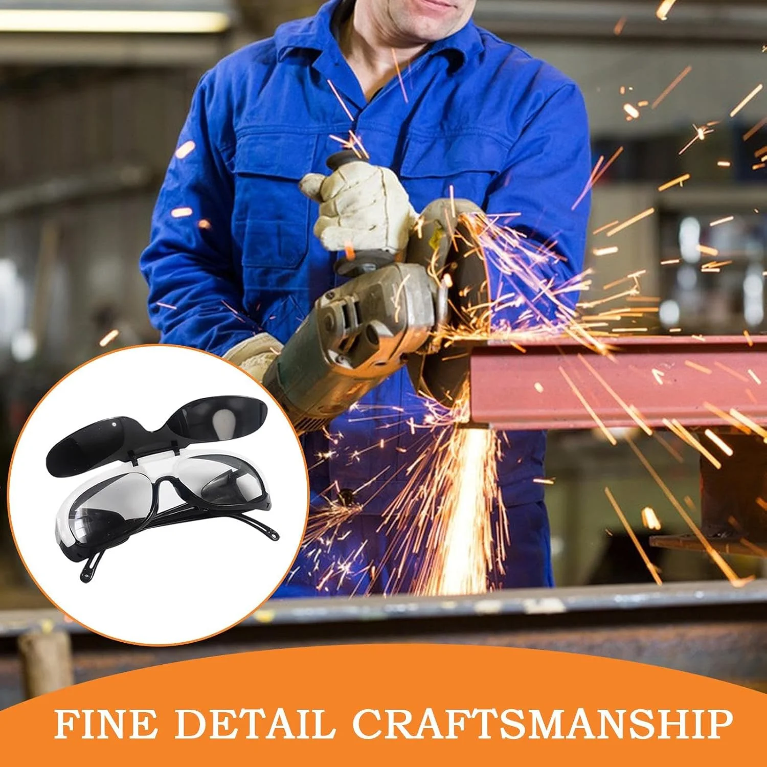 عینک جوشکاری، عینک ایمنی جوشکاری مردانه، تجهیزات محافظت از چشم، عینک محافظ ضد تابش، لنز ضد خش برای سنگ زنی برش پلاسما عینک جوشکاری، عینک ایمنی جوشکاری مردانه، تجهیزات محافظت از چشم، عینک محافظ ضد تابش، لنز ضد خش برای سنگ زنی برش پلاسما