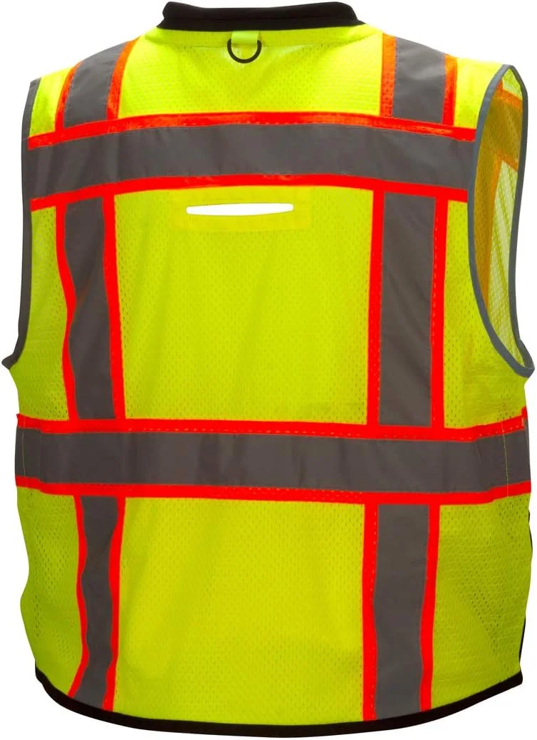 جلیقه ایمنی شب نما لیمویی Pyramex