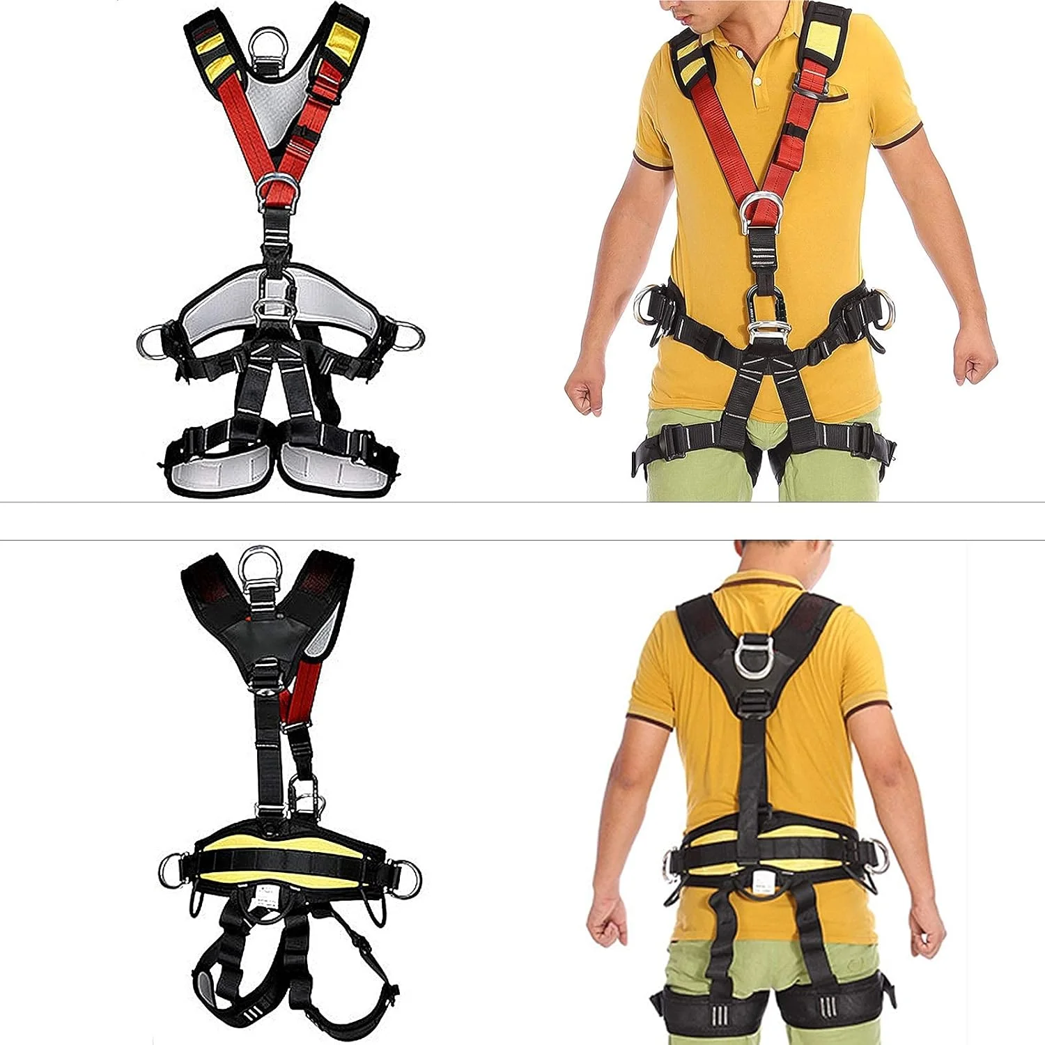 هارنس ایمنی جلوگیری از سقوط، هارنس ایمنی محافظت از سقوط برای سقف کاری، هارنس محافظ شخصی تمام بدن مورد نیاز هارنس ایمنی جلوگیری از سقوط، هارنس ایمنی محافظت از سقوط برای سقف کاری، هارنس محافظ شخصی تمام بدن مورد نیاز