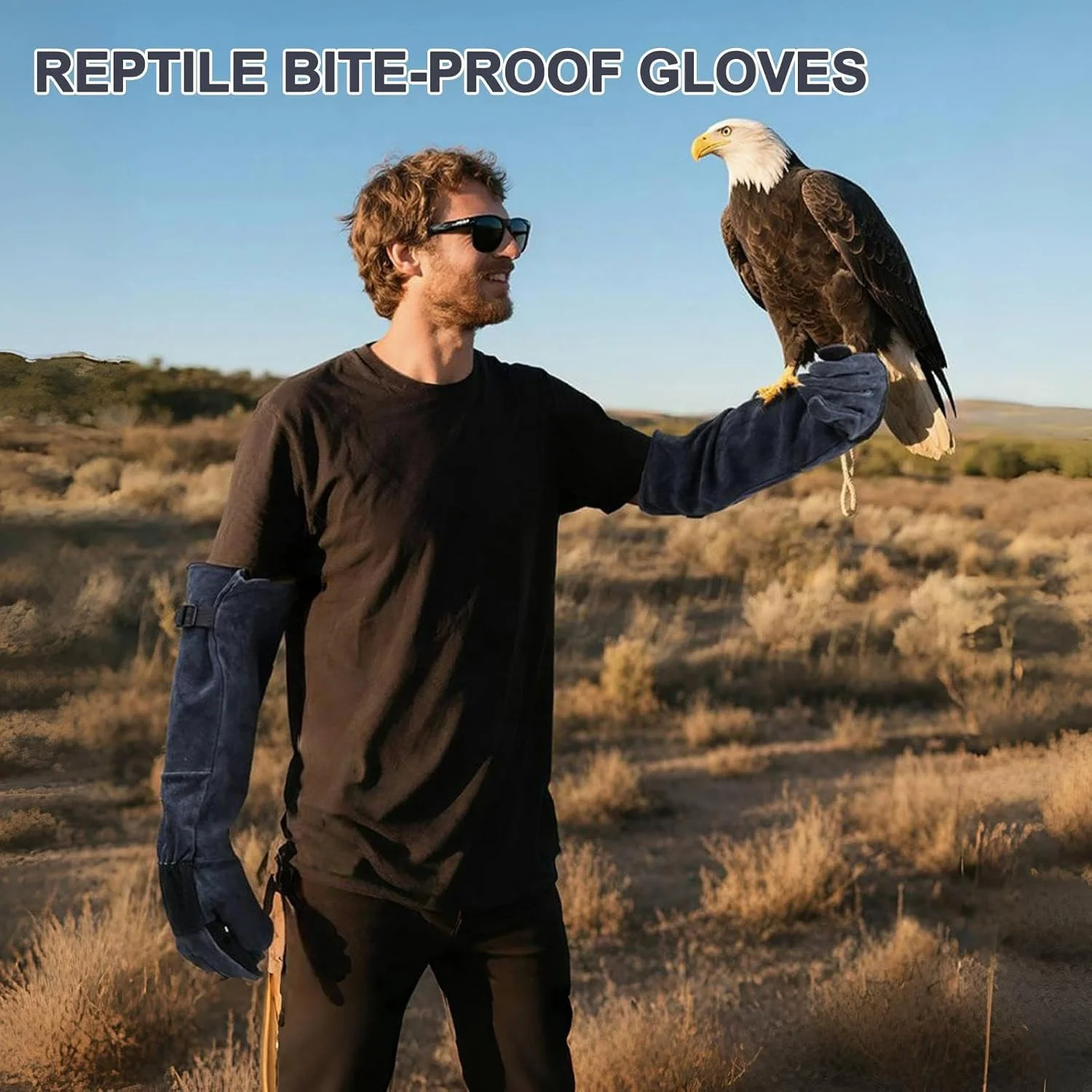 دستکش های کار با حیوانات | دستکش های ضد گازگرفتگی 60 سانتی متری | آستین محافظ برای کار با خزندگان، مار، گربه، سگ، دام، نظافت و گرفتن دستکش های کار با حیوانات | دستکش های ضد گازگرفتگی 60 سانتی متری | آستین محافظ برای کار با خزندگان، مار، گربه، سگ، دام، نظافت و گرفتن