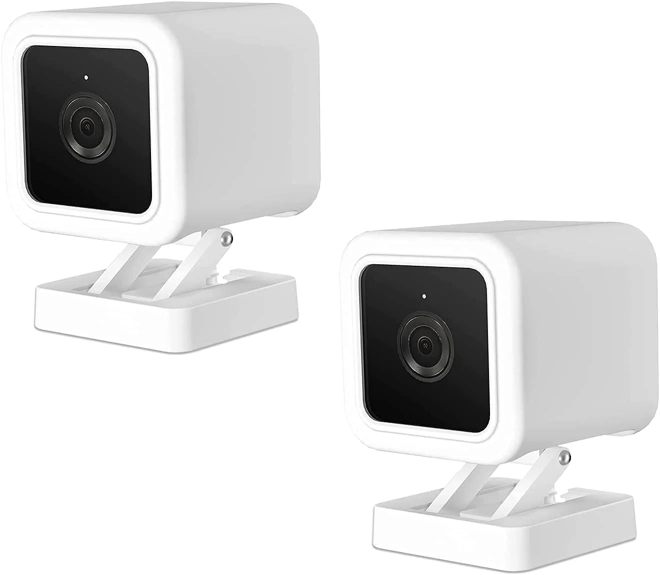 محافظ سیلیکونی HOLACA برای دوربین Wyze Cam v3 - همراه با براکت نصب سریع دیواری - پوشش محافظ ضد خش - محافظت بیشتر از دوربین Wyze Cam v3