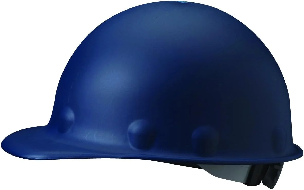 کلاه ایمنی کلاهک دار فایبرگلاس با храповик Super Eight مدل P2ARW71A000 از Fibre-Metal by Honeywell، آبی