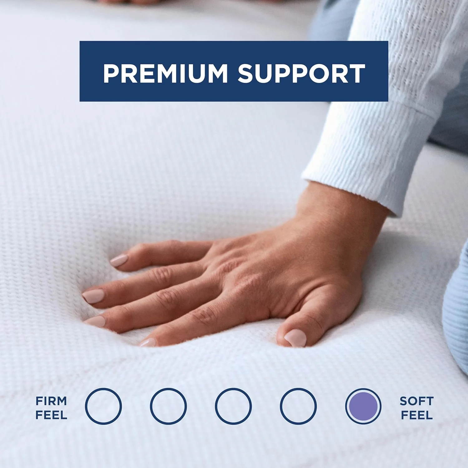 رویه تشک مموری فوم 7.6 سانتیمتری Tempur-Pedic TEMPUR Supreme، سایز یکنفره، سفید رویه تشک مموری فوم 7.6 سانتیمتری Tempur-Pedic TEMPUR Supreme، سایز یکنفره، سفید