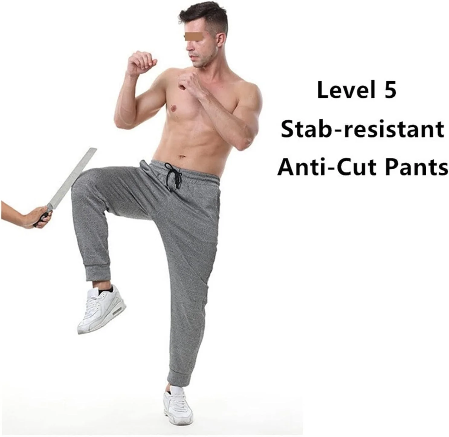 شلوار ضد برش سری Level 5، شلوار ضد ضربه، لباس کار، تجهیزات ایمنی جلوگیری از سوراخ شدن، شلوار کار محافظ