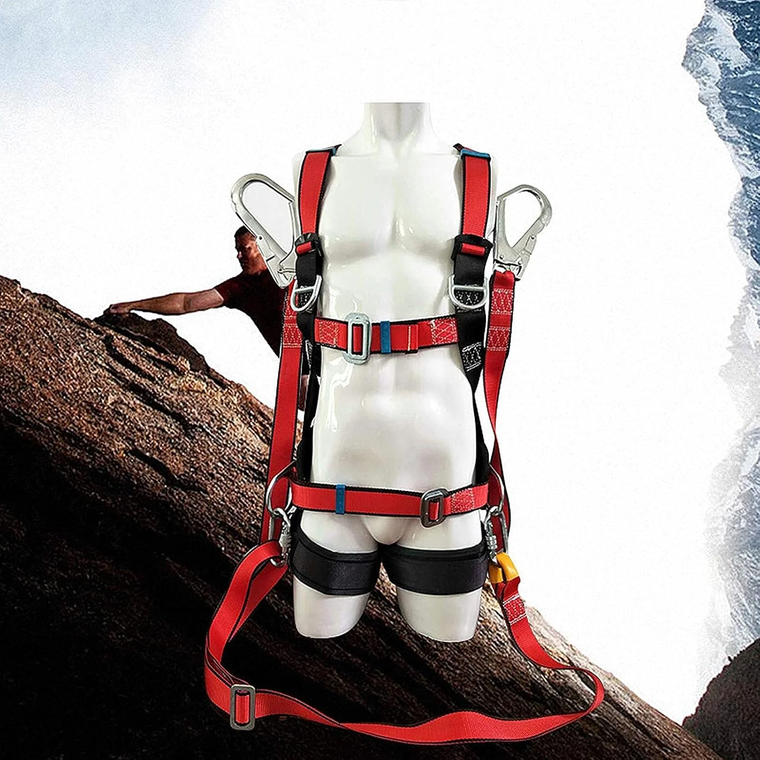 هارنس ایمنی سقوط، هارنس ایمنی صعود هارنس تمام بدن محافظت شخصی در برابر سقوط هارنس ساختمانی زندگی جالب