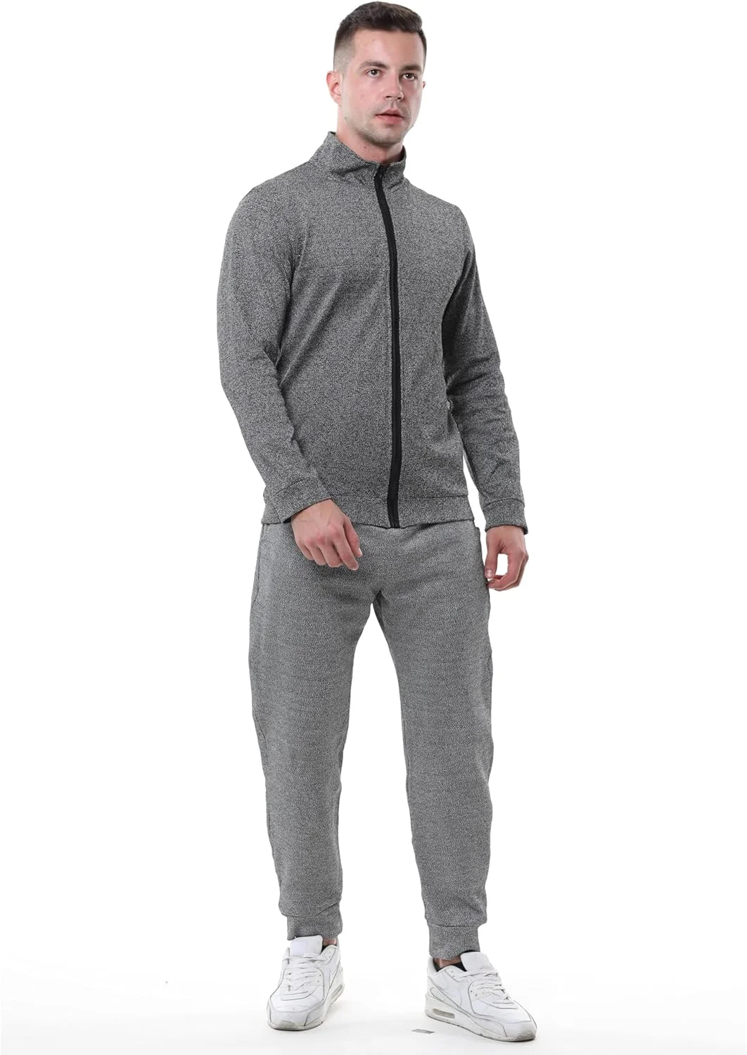 لباس ضد ضربه 5 لایه، لباس امنیتی ضد برش، شلوار آستین بلند ضد گاز گرفتگی و ضد پارگی، برای پرسنل پلیس و امنیتی، خاکستری-L