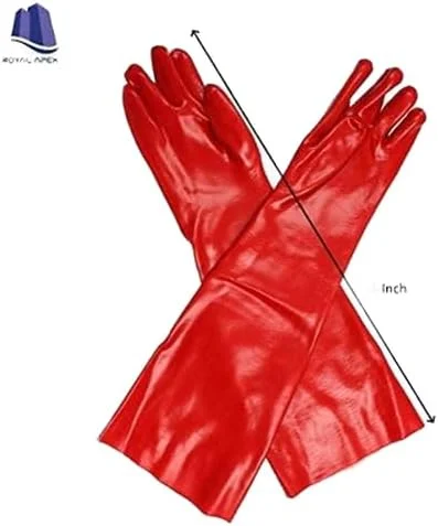 دستکش های مقاوم در برابر مواد شیمیایی، دستکش های محافظ، مقاوم در برابر مایعات، مقاوم در برابر اسید و باز