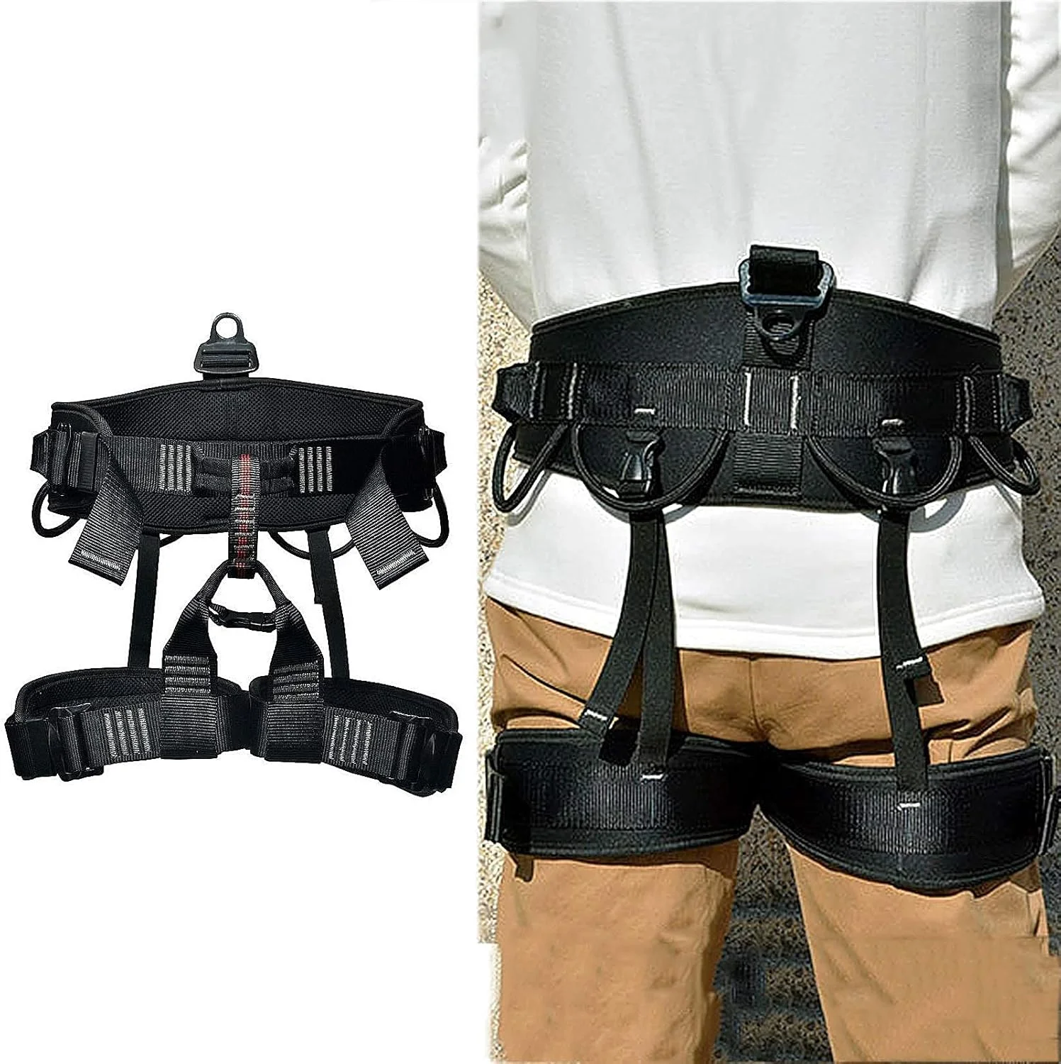 هارنس ایمنی توقف سقوط، کیت هارنس ایمنی محافظت از سقوط کوهنوردی، تجهیزات محافظت شخصی در برابر سقوط برای هر خانواده