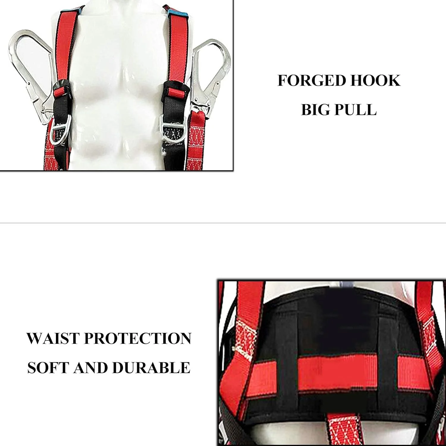 هارنس ایمنی سقوط، هارنس ایمنی صعود هارنس تمام بدن محافظت شخصی در برابر سقوط هارنس ساختمانی زندگی جالب