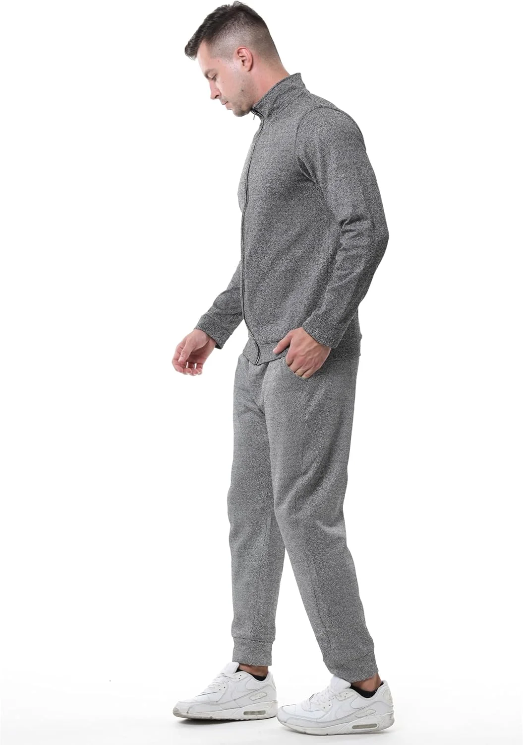 لباس ضد ضربه 5 لایه، لباس امنیتی ضد برش، شلوار آستین بلند ضد گاز گرفتگی، ضد پارگی و ضد ضربه، برای پلیس و پرسنل امنیتی، خاکستری-XL