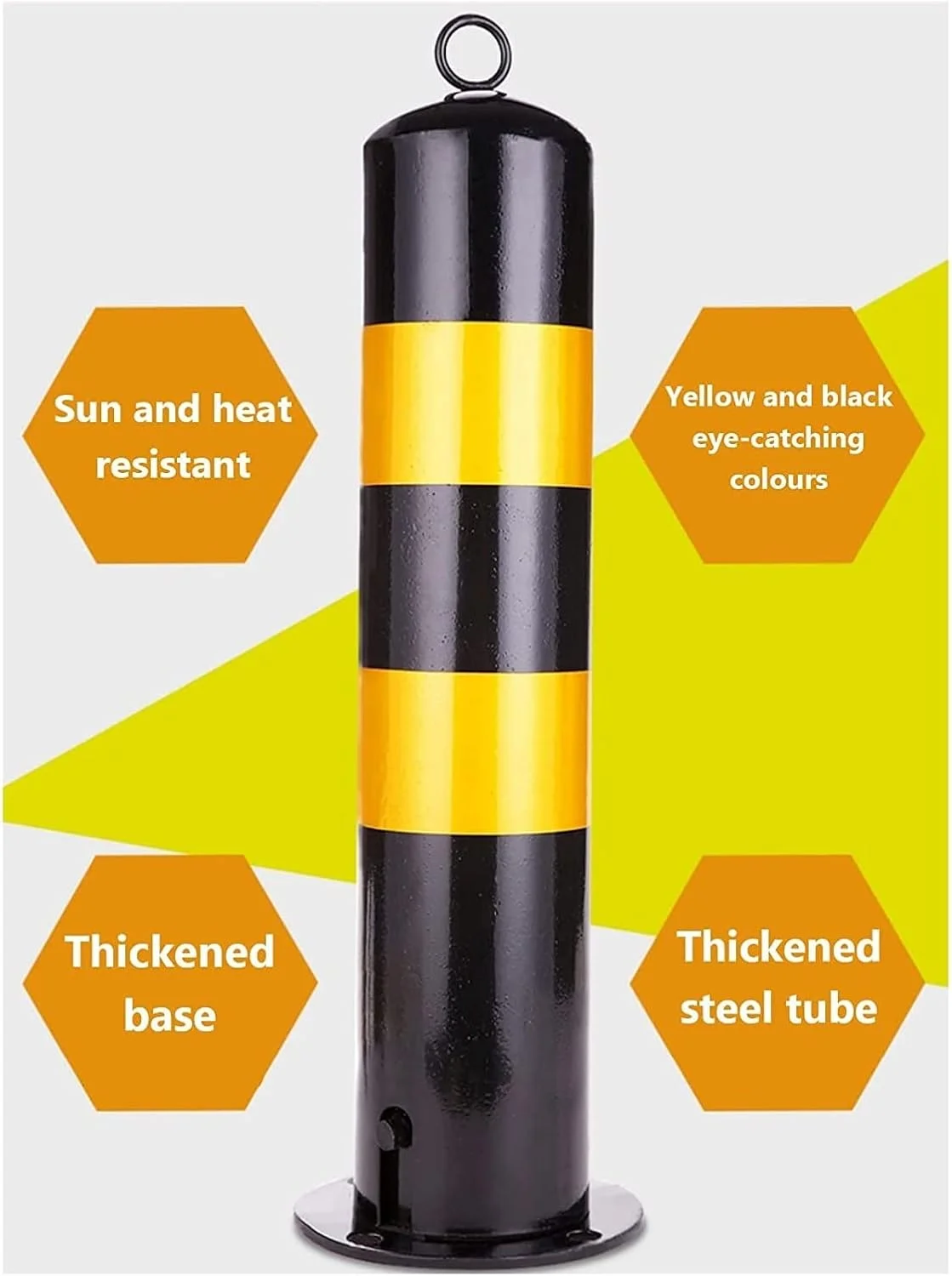 میله های بتنی محافظ پارکینگ، موانع امنیتی برای ورودی پارکینگ، موانع امنیتی خودرو با نوار بازتابنده، میله فلزی برای مصارف صنعتی، تجاری و شخصی میله های بتنی محافظ پارکینگ، موانع امنیتی برای ورودی پارکینگ، موانع امنیتی خودرو با نوار بازتابنده، میله فلزی برای مصارف صنعتی، تجاری و شخصی