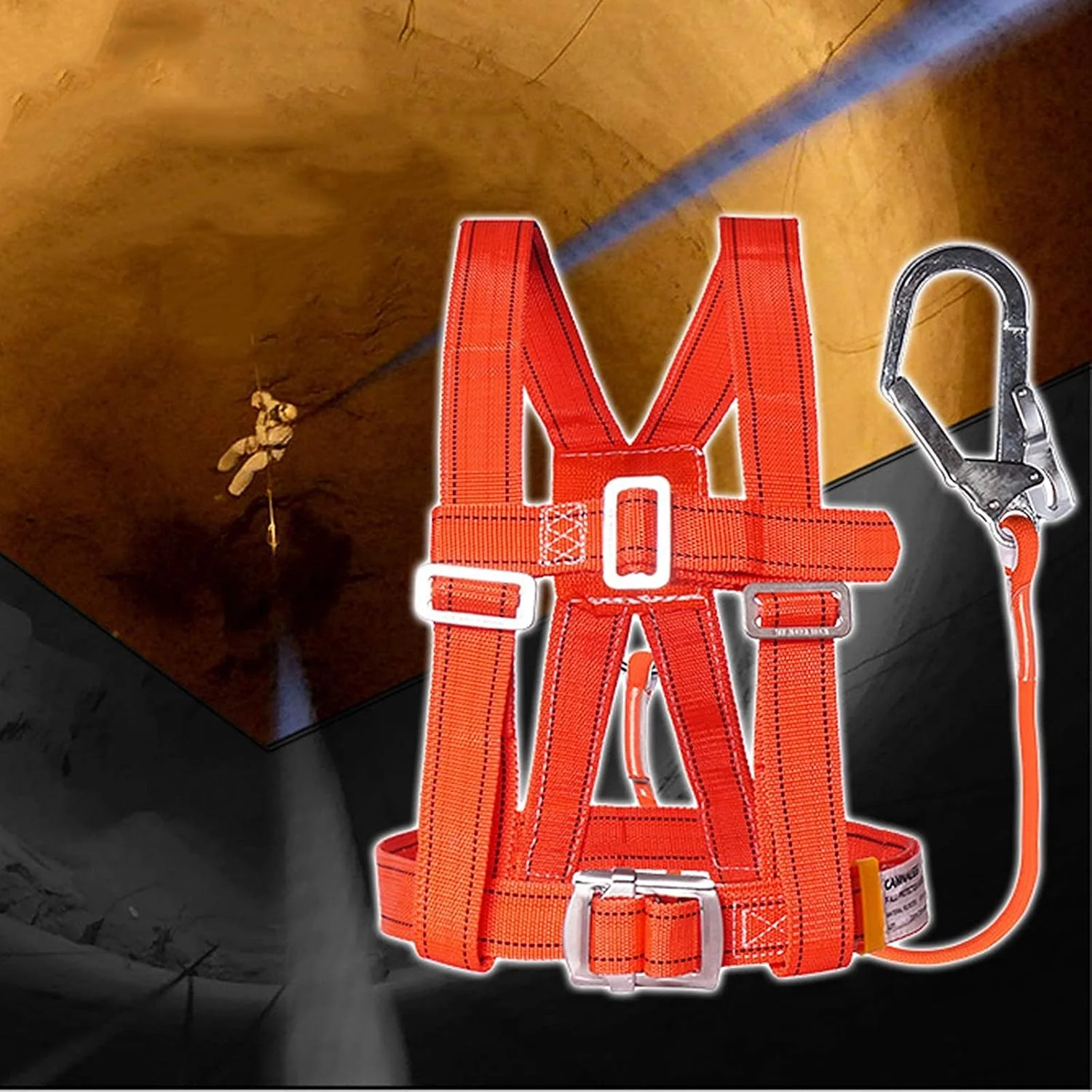 هارنس ایمنی ضد سقوط، هارنس نیم تنه صعود، مناسب برای کار در ارتفاع، کوهنوردی، محافظت شخصی در برابر سقوط، کیت هارنس ایمنی (قلاب بزرگ 5 متری) زندگی جالب هارنس ایمنی ضد سقوط، هارنس نیم تنه صعود، مناسب برای کار در ارتفاع، کوهنوردی، محافظت شخصی در برابر سقوط، کیت هارنس ایمنی (قلاب بزرگ 5 متری) زندگی جالب