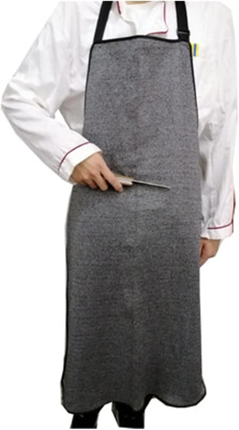 پیشبند محافظ ضد برش و ضد ضربه AXIWOEI برای کار در کشتارگاه، امنیت و پردازش شیشه به همراه دستکش کار