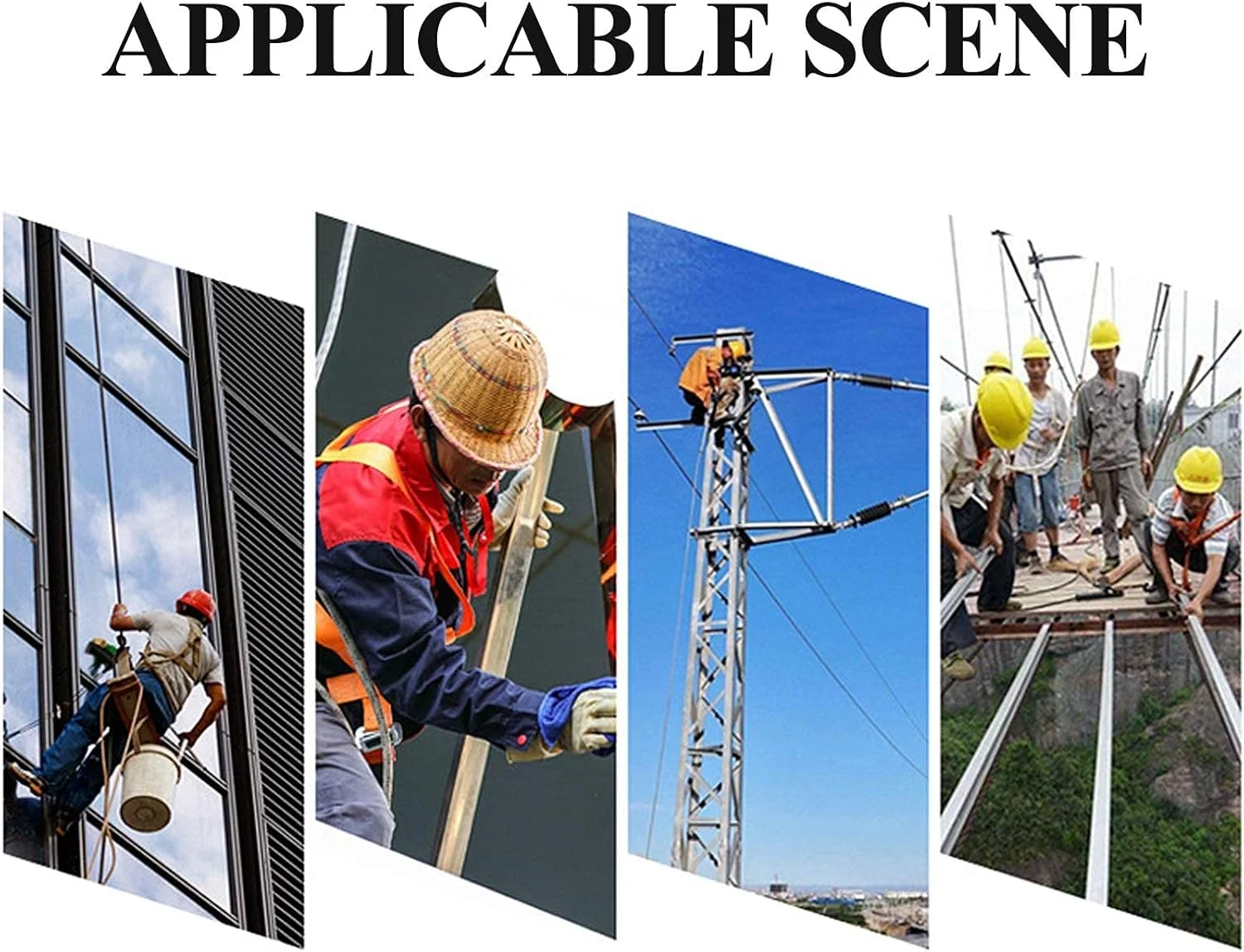 هارنس ایمنی جلوگیری از سقوط، هارنس نیم تنه صعود، مناسب برای کار در ارتفاع، کوهنوردی، محافظت شخصی در برابر سقوط، کیت هارنس ایمنی (قلاب بزرگ 5 متری) زندگی جالب، خانه شاد