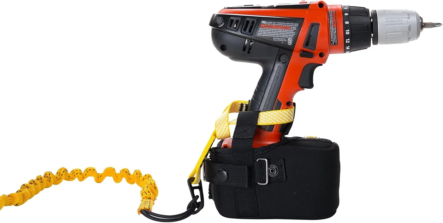 محافظ ابزار سقوط 3M DBI-SALA، 1500090، آستین نئوپرن قابل تنظیم باتری با بند، برای هر اندازه دریل شارژی و دستگاه های مشابه با باتری که در ارتفاع استفاده می شوند محافظ ابزار سقوط 3M DBI-SALA، 1500090، آستین نئوپرن قابل تنظیم باتری با بند، برای هر اندازه دریل شارژی و دستگاه های مشابه با باتری که در ارتفاع استفاده می شوند