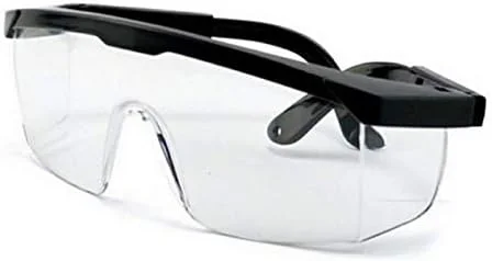 عینک ایمنی ضد خش، ضد اشعه ماوراء بنفش و شفاف، 3 عدد عینک محافظ تجهیزات شخصی محافظت از چشم محافظت جانبی زمان طولانی تر شیشه های معبد قابل تنظیم
