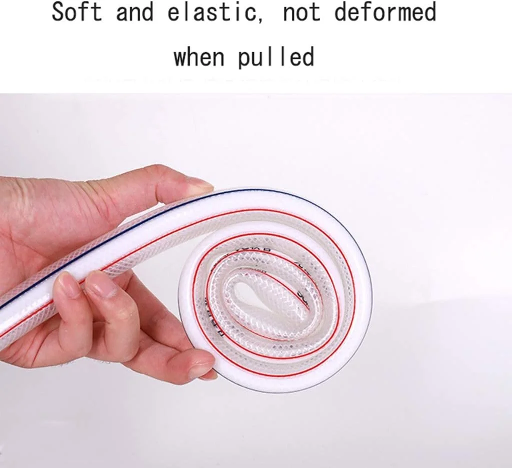 لوله آب ZHWNGXO، 46 نقطه، 1 اینچ، لوله پوست ماری، شلنگ پلاستیکی شفاف PVC، آبیاری کشاورزی، گل زمینی، لوله تاندون گوشت گاو ضد انفجار (اندازه: 25mmx50m) لوله آب ZHWNGXO، 46 نقطه، 1 اینچ، لوله پوست ماری، شلنگ پلاستیکی شفاف PVC، آبیاری کشاورزی، گل زمینی، لوله تاندون گوشت گاو ضد انفجار (اندازه: 25mmx50m)