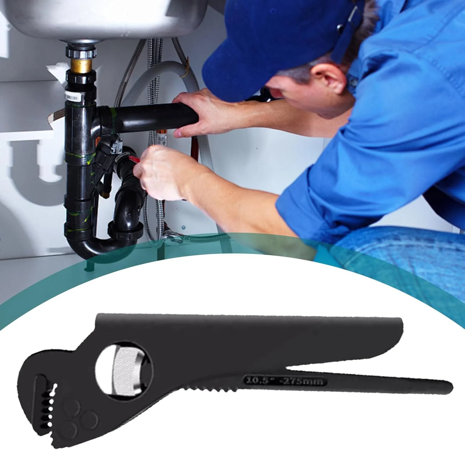 آچار لوله گیر قابل تنظیم 7-12 اینچی کربنی - ابزار تعمیرات سنگین برای اتصالات لوله کشی گاراژ، شیر آب، توالت، سینک، مهره های آبگرمکن، حمام، آشپزخانه، منزل و کشاورزی آچار لوله گیر قابل تنظیم 7-12 اینچی کربنی - ابزار تعمیرات سنگین برای اتصالات لوله کشی گاراژ، شیر آب، توالت، سینک، مهره های آبگرمکن، حمام، آشپزخانه، منزل و کشاورزی