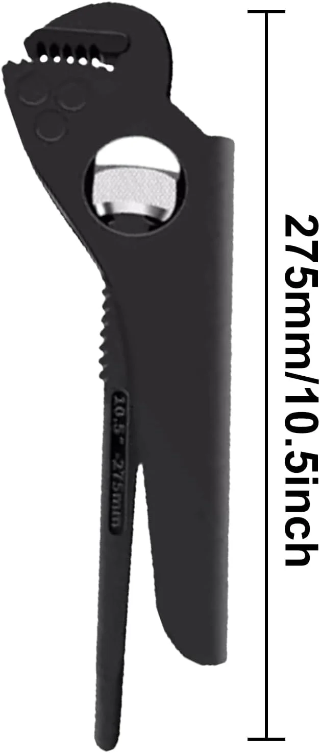 آچار لوله گیر | آچار لوله کشی صنعتی قابل تنظیم - ابزار تعمیرات سنگین برای اتصالات سینک توالت شیرآلات گاراژ، مهره های آبگرمکن، حمام، آشپزخانه، منزل و کشاورزی