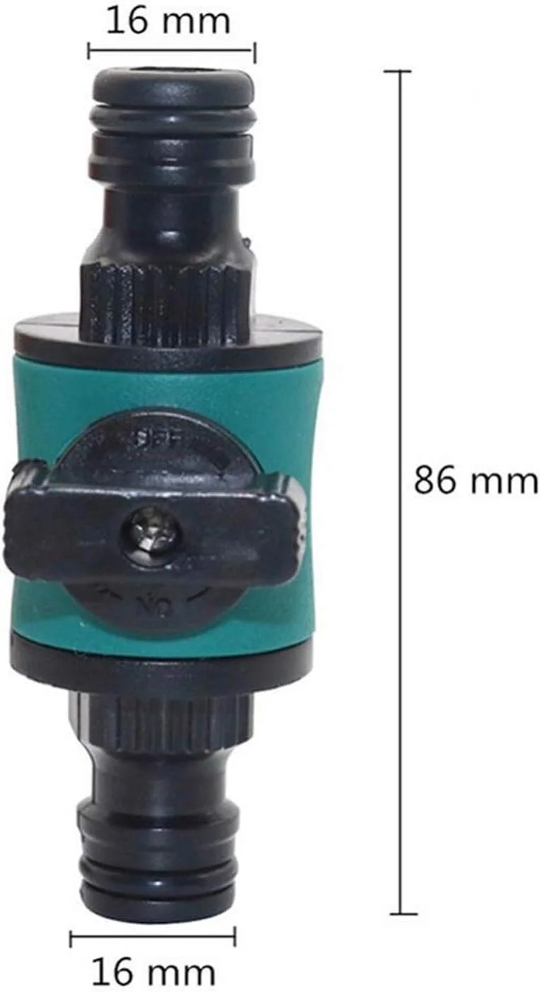 شیر پلاستیکی TRENTSNOOK با اتصال سریع 16 میلی‌متری، طول شلنگ افزایش یافته، اتصال لوله، آبیاری کشاورزی، لوله باغ، شیر، اتصال لوله