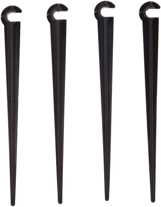 ویپکو 50 عدد بست پلاستیکی نگهدارنده لوله آبیاری قطره ای 4/7 میلی متری، مشکی ویپکو 50 عدد بست پلاستیکی نگهدارنده لوله آبیاری قطره ای 4/7 میلی متری، مشکی