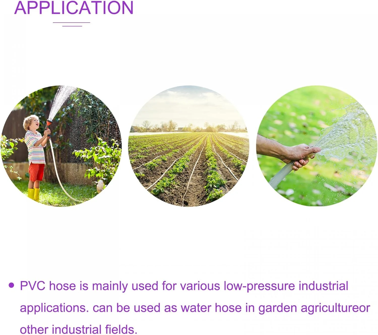 لوله PVC شفاف 8 میلیمتری ID 12 میلیمتری OD، شیلنگ بافته شده انعطاف پذیر برای لوله کشی آب و آبیاری کشاورزی، طول 3 متر لوله PVC شفاف 8 میلیمتری ID 12 میلیمتری OD، شیلنگ بافته شده انعطاف پذیر برای لوله کشی آب و آبیاری کشاورزی، طول 3 متر