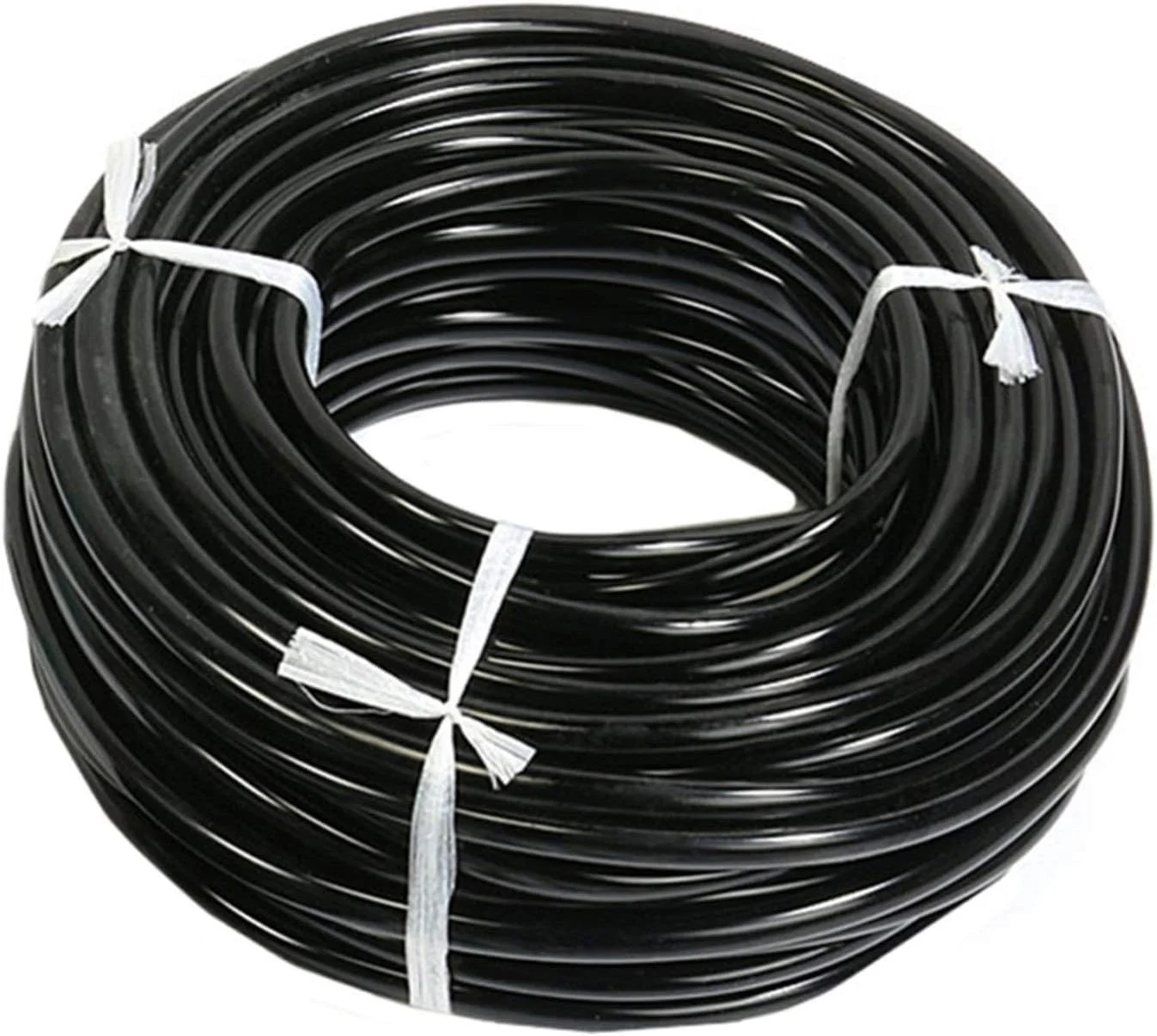 شلنگ باغ TRENTSNOOK 20 متری 4/7 میلی‌متری به همراه 10 اتصال سه راهی، لوله آبیاری میکرو برای باغبانی، چمن و کشاورزی