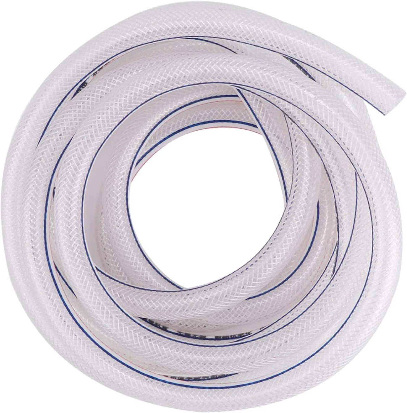 شلنگ PVC، شلنگ بافته شده شفاف PVC / لوله آب تقویت شده PVC، برای آبیاری باغ های صنعتی و کشاورزی (8 متر) شلنگ PVC، شلنگ بافته شده شفاف PVC / لوله آب تقویت شده PVC، برای آبیاری باغ های صنعتی و کشاورزی (8 متر)