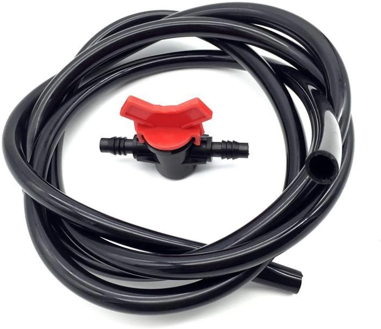 TRENTSNOOK شلنگ باغ 2 متری با شیر 3/8 اینچ، ابزار باغبانی، آبیاری کشاورزی چمن، لوله آبیاری، شلنگ سیلیکونی درجه مواد غذایی، لوله آب TRENTSNOOK شلنگ باغ 2 متری با شیر 3/8 اینچ، ابزار باغبانی، آبیاری کشاورزی چمن، لوله آبیاری، شلنگ سیلیکونی درجه مواد غذایی، لوله آب