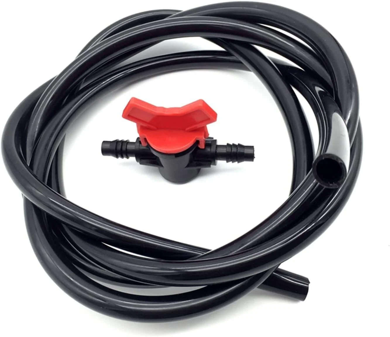 TRENTSNOOK شلنگ باغ 2 متری با شیر 3/8 اینچ، ابزار باغبانی، آبیاری کشاورزی چمن، لوله آبیاری، شلنگ سیلیکونی درجه مواد غذایی، لوله آب TRENTSNOOK شلنگ باغ 2 متری با شیر 3/8 اینچ، ابزار باغبانی، آبیاری کشاورزی چمن، لوله آبیاری، شلنگ سیلیکونی درجه مواد غذایی، لوله آب