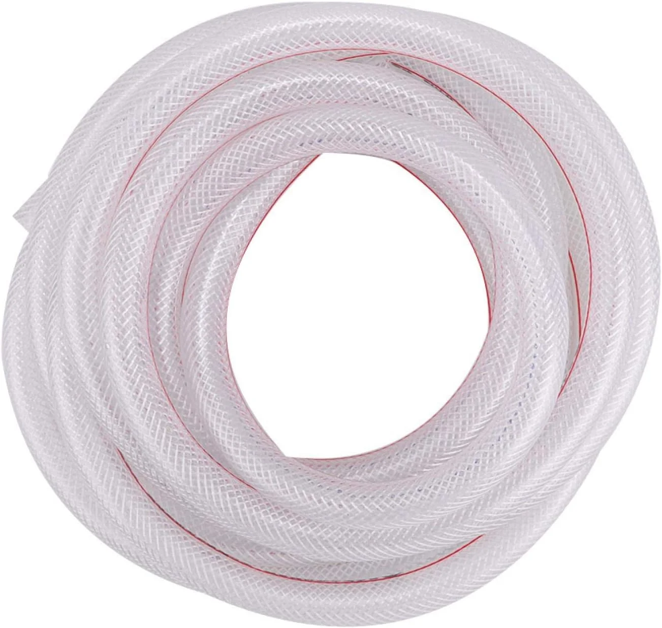 شلنگ PVC، شلنگ بافته شده شفاف PVC / لوله آب تقویت شده PVC، برای آبیاری باغ های صنعتی و کشاورزی (8 متر) شلنگ PVC، شلنگ بافته شده شفاف PVC / لوله آب تقویت شده PVC، برای آبیاری باغ های صنعتی و کشاورزی (8 متر)