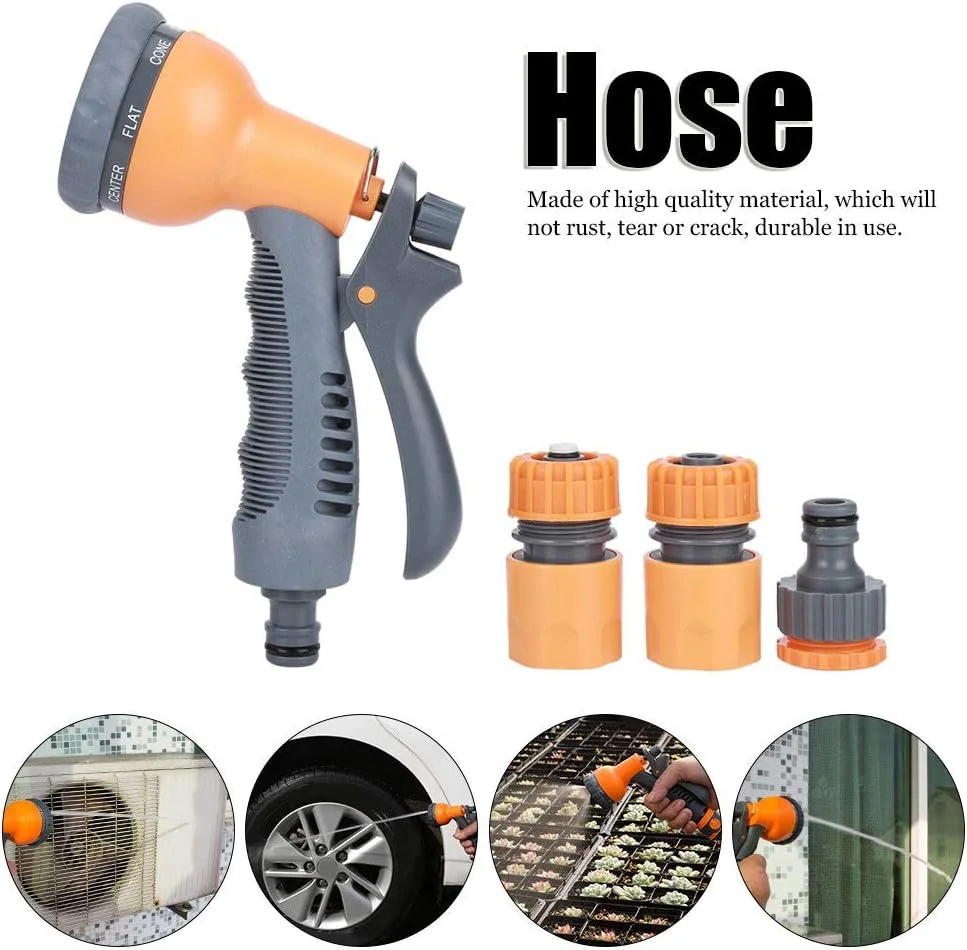 شیلنگ باغبانی شاندونگمت G1/2 اینچ 10 متری لوله آب کشاورزی خانگی به همراه اتصال اسپری