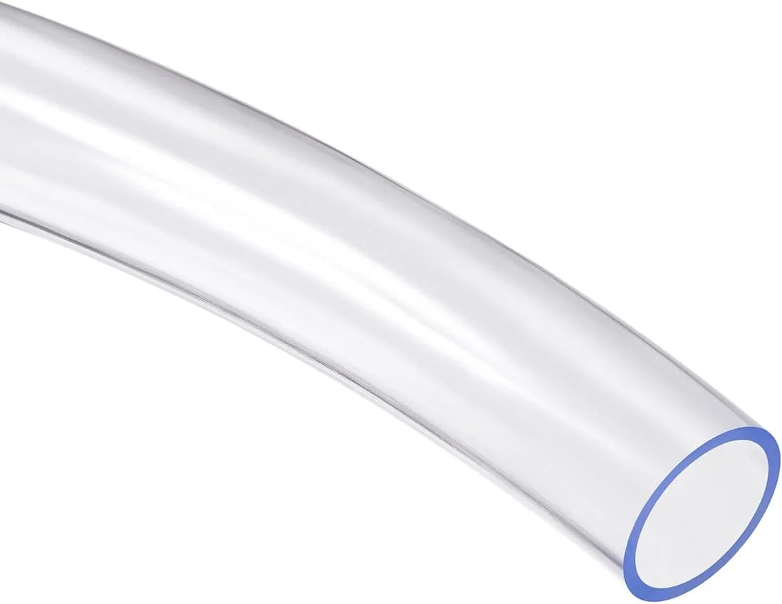 لوله وینیل شفاف کوارکزمن 25 میلی متر در 30 میلی متر به طول 3 فوت، شلنگ لوله پلاستیکی انعطاف پذیر برای مهندسی صنعتی کشاورزی، [PVC]