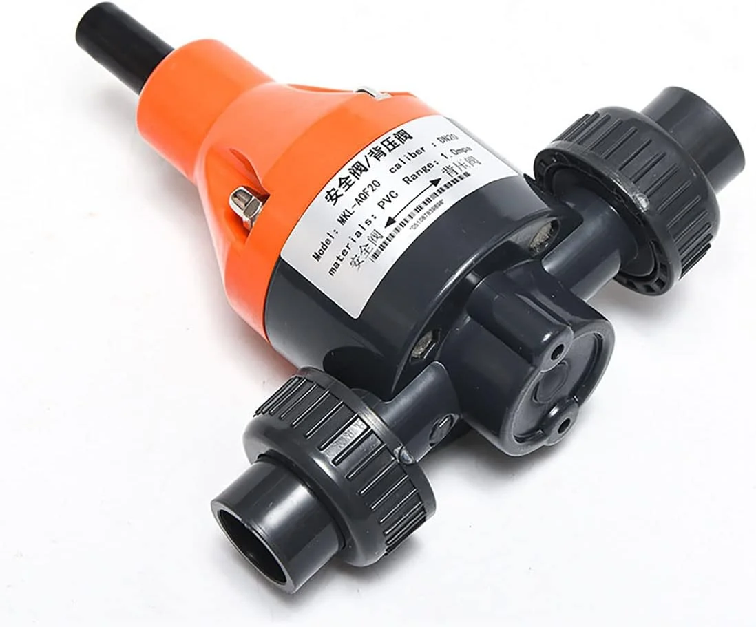 شیر یک طرفه ایمنی، شیر لوله پی وی سی یک طرفه با فشار برگشتی UPVC 20-75 میلی متر، آداپتور برای آبیاری صنعتی کشاورزی باغ منظر (قطر داخلی 63 میلی متر (DN50)) شیر یک طرفه ایمنی، شیر لوله پی وی سی یک طرفه با فشار برگشتی UPVC 20-75 میلی متر، آداپتور برای آبیاری صنعتی کشاورزی باغ منظر (قطر داخلی 63 میلی متر (DN50))