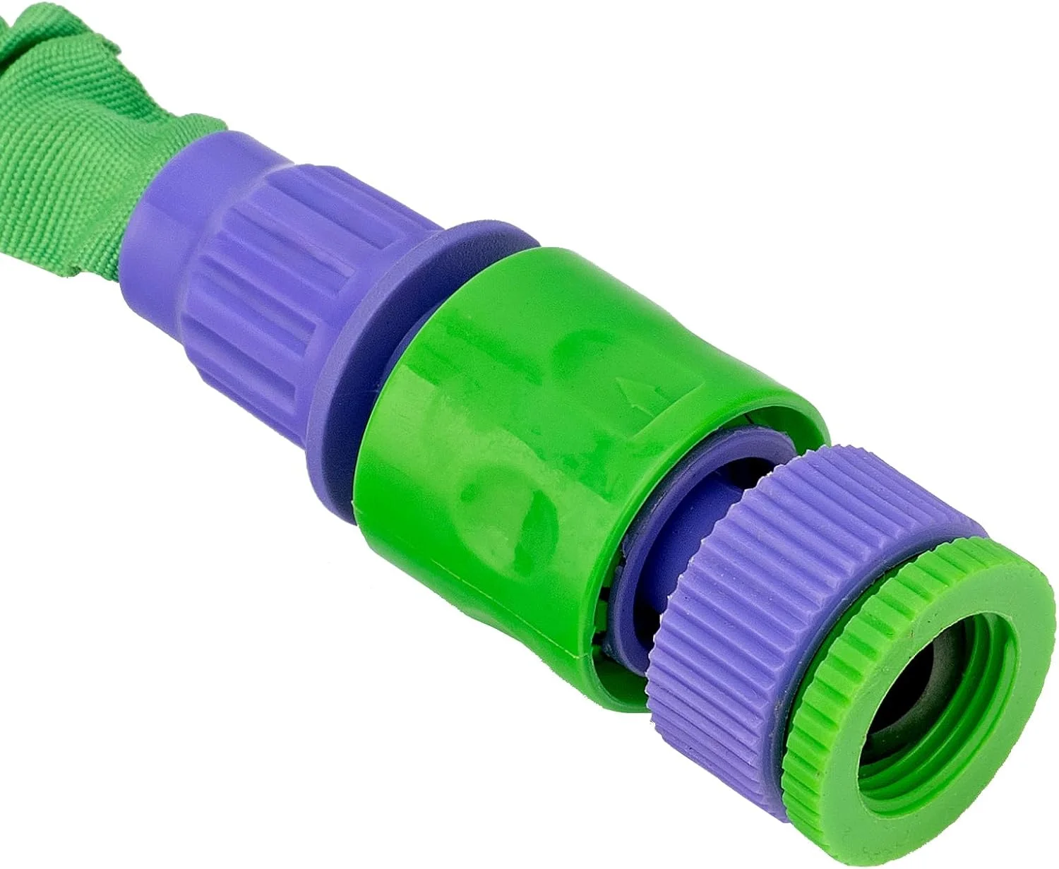 مجموعه شلنگ آبپاش تلسکوپی تقویت شده پالیساد، 7 حالت تفنگی، اتصال دهنده (15 متر) مجموعه شلنگ آبپاش تلسکوپی تقویت شده پالیساد، 7 حالت تفنگی، اتصال دهنده (15 متر)