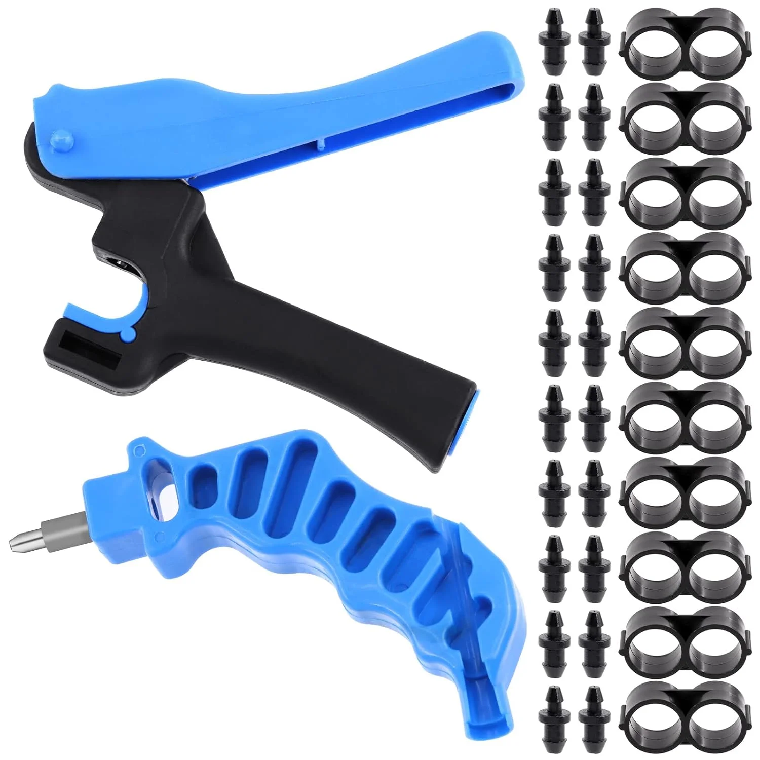 ماردات 32 عددی پانچ سوراخ لوله آبیاری قطره ای و ابزار درج اتصالات با درپوش های انتهایی اتصالات بستن لوله قطره ای 1/2 اینچ 3/8 اینچ برای لوله های 5/8 اینچ 25/32 اینچ 1 اینچ آبیاری کشاورزی گلخانه ای باغ ماردات 32 عددی پانچ سوراخ لوله آبیاری قطره ای و ابزار درج اتصالات با درپوش های انتهایی اتصالات بستن لوله قطره ای 1/2 اینچ 3/8 اینچ برای لوله های 5/8 اینچ 25/32 اینچ 1 اینچ آبیاری کشاورزی گلخانه ای باغ