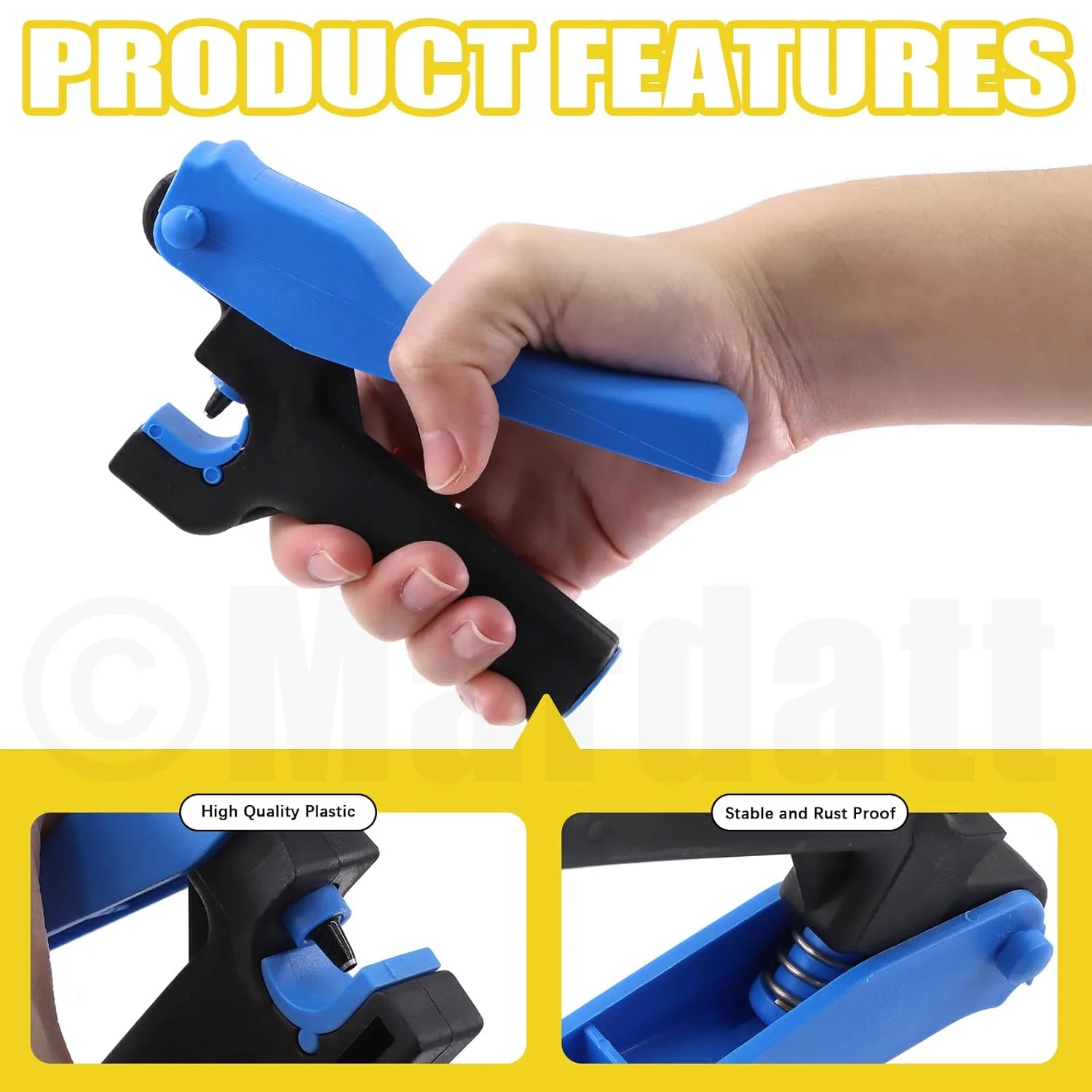 ماردات 32 عددی پانچ سوراخ لوله آبیاری قطره ای و ابزار درج اتصالات با درپوش های انتهایی اتصالات بستن لوله قطره ای 1/2 اینچ 3/8 اینچ برای لوله های 5/8 اینچ 25/32 اینچ 1 اینچ آبیاری کشاورزی گلخانه ای باغ