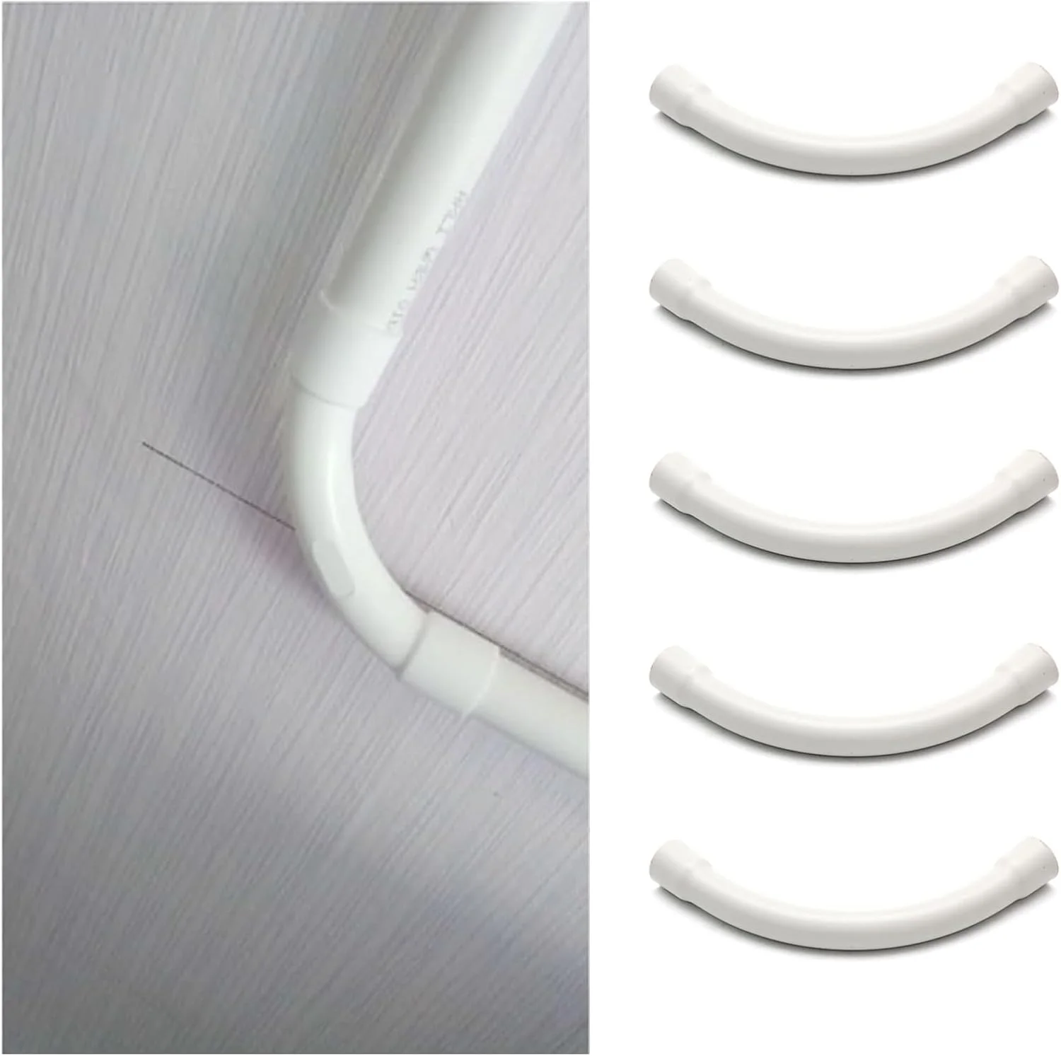 اتصالات زانویی لوله Gvrxec، بسته 16 عددی، زانویی 90 درجه لوله PVC M20 برای لوله برق، ساخت لوله، زهکشی، آبیاری کشاورزی، پروژه های DIY اتصالات زانویی لوله Gvrxec، بسته 16 عددی، زانویی 90 درجه لوله PVC M20 برای لوله برق، ساخت لوله، زهکشی، آبیاری کشاورزی، پروژه های DIY