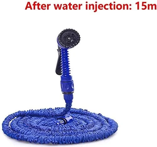 شیلنگ جادویی هایلن با سری های اسپری، شیلنگ باغ قابل گسترش، آبی، 15 متر شیلنگ جادویی هایلن با سری های اسپری، شیلنگ باغ قابل گسترش، آبی، 15 متر