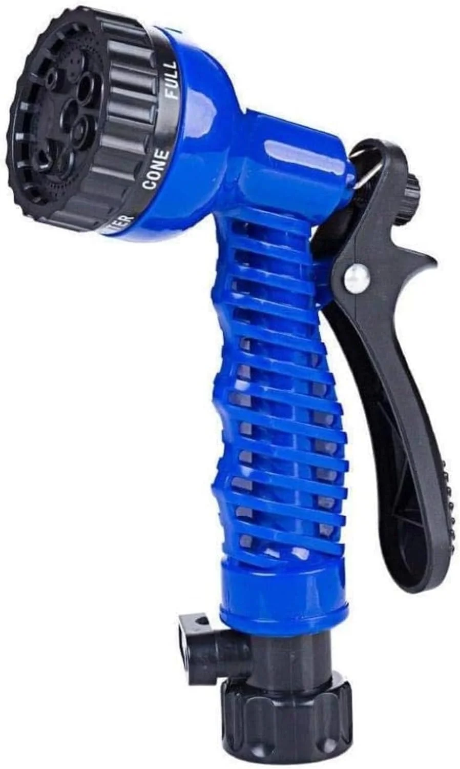 شلنگ جادویی 25 متری قابل افزایش طول با نازل های اسپری - شلنگ باغبانی انعطاف پذیر برای آبیاری گیاهان، شستشوی خودرو و پر کردن استخر - کیت شلنگ بادوام، شامل نازل تفنگی اسپری (672 سانتی متر)