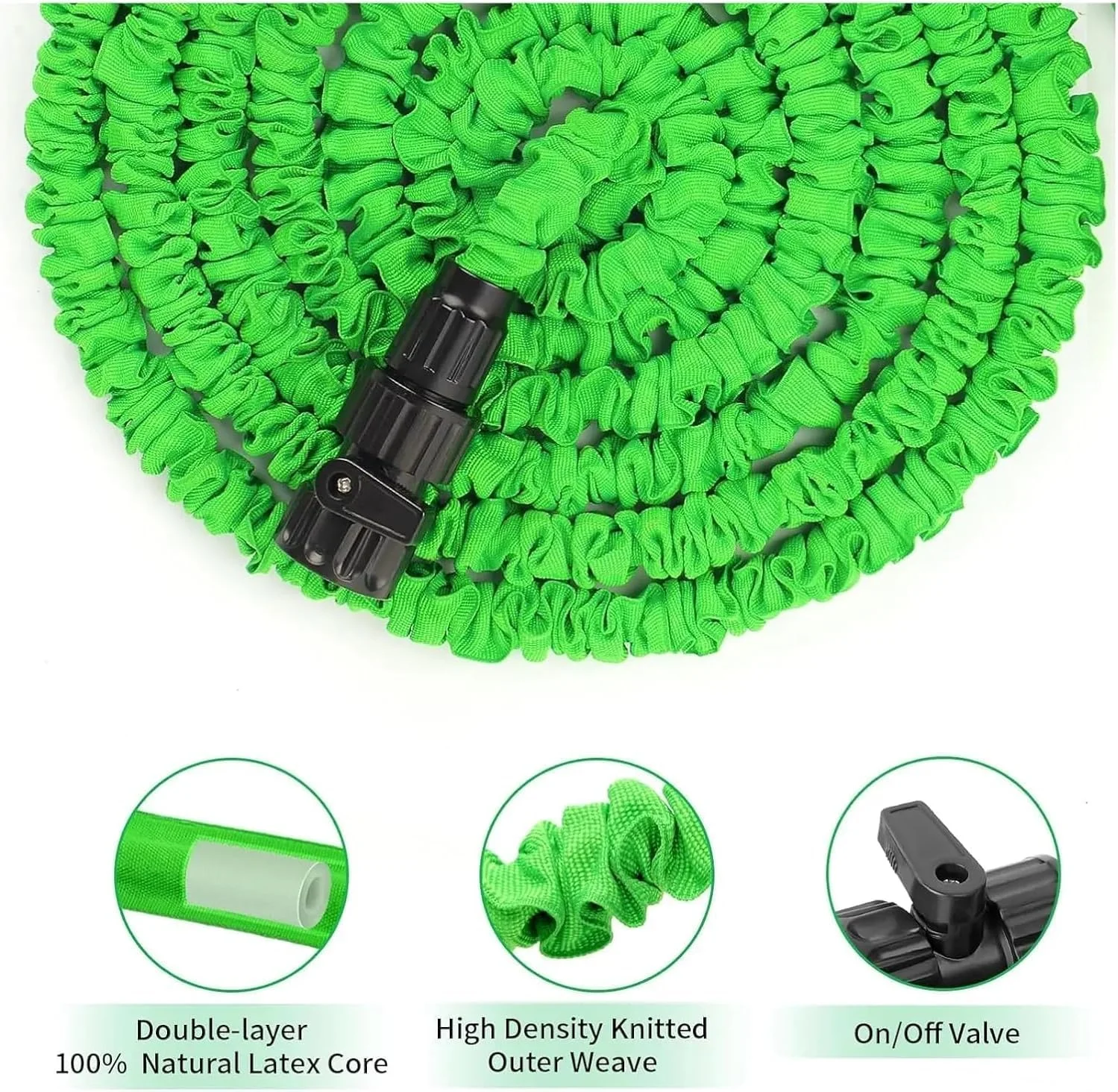 شلنگ آب باغ تاشو، شلنگ آب 15 متری با نازل شلنگ، شلنگ های جادویی چند منظوره انعطاف پذیر برای باغبانی شلنگ آب باغ تاشو، شلنگ آب 15 متری با نازل شلنگ، شلنگ های جادویی چند منظوره انعطاف پذیر برای باغبانی