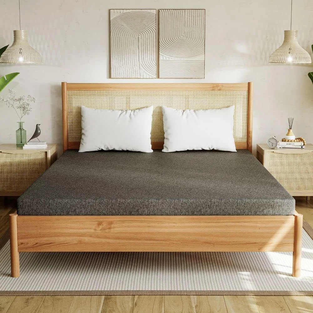 تشک فوم HR با سفتی متوسط Wakefit DreamPod سایز یک نفره (200x90x8 سانتی متر / 78x35x3 اینچ، سفتی متوسط، خاکستری) تشک فوم HR با سفتی متوسط Wakefit DreamPod سایز یک نفره (200x90x8 سانتی متر / 78x35x3 اینچ، سفتی متوسط، خاکستری)