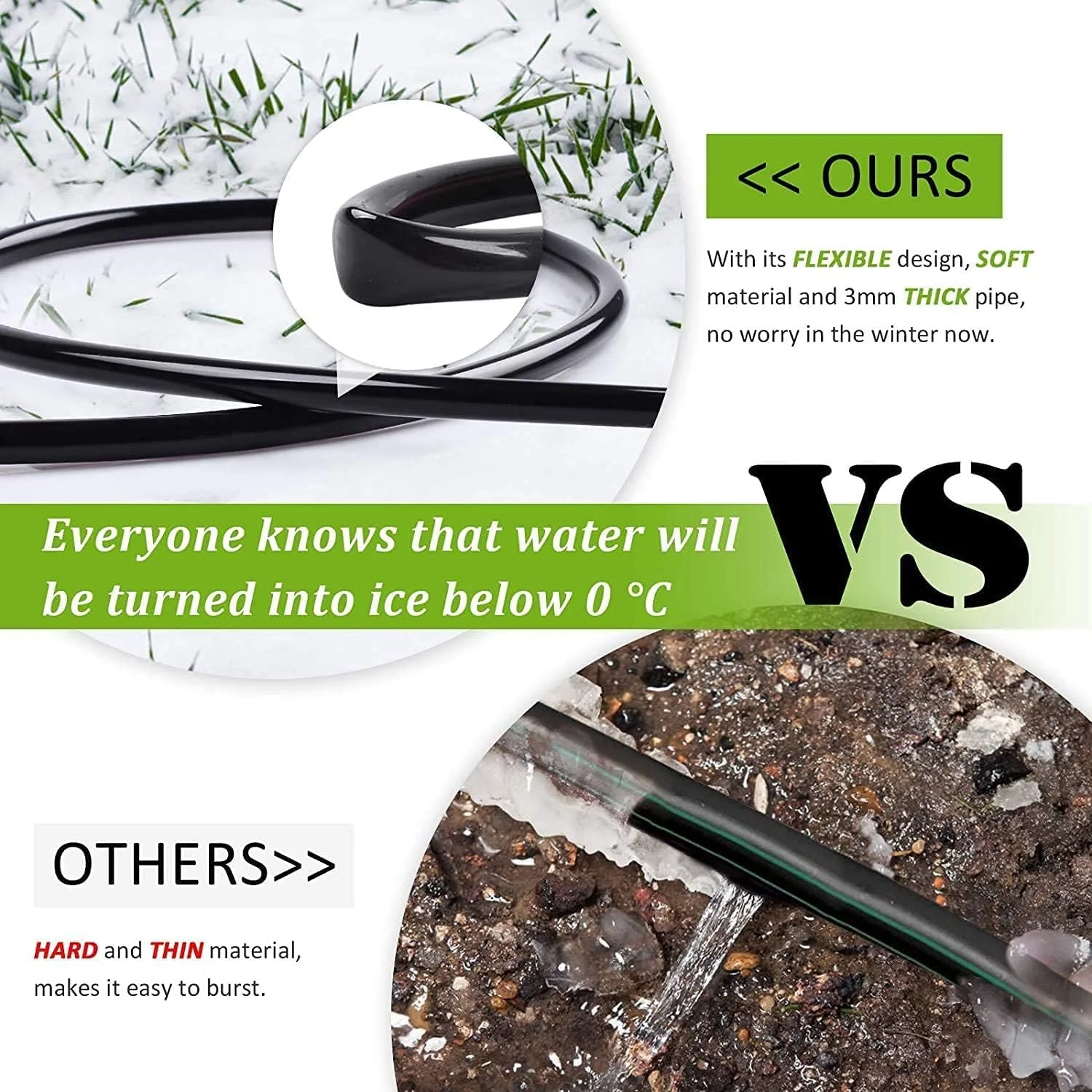 شلنگ آبیاری 4/7 میلی متری BE-ONE، سیستم آبیاری قطره ای، کیت های آبیاری خودکار صرفه جویی در آب BEONE DIY برای گلخانه باغ (شلنگ 4/7 میلی متری 50 متری) شلنگ آبیاری 4/7 میلی متری BE-ONE، سیستم آبیاری قطره ای، کیت های آبیاری خودکار صرفه جویی در آب BEONE DIY برای گلخانه باغ (شلنگ 4/7 میلی متری 50 متری)