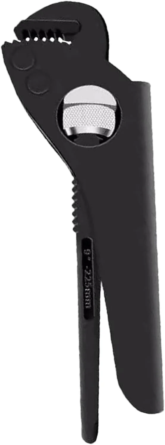 آچار لوله گیر، آچار لوله کشی کربنی قابل تنظیم 7-12 اینچ | ابزار تعمیرات سنگین برای اتصالات شیرآلات گاراژ، توالت، سینک، مهره های آبگرمکن، حمام، آشپزخانه، منزل، کشاورزی