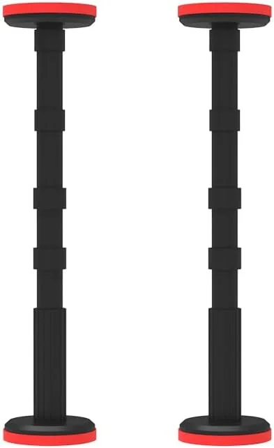 میله نگهدارنده قابل تنظیم LANHUOS TONE کوچک، جک کابینت برای نصب کابینت، براکت سینک زیرکابینتی 18 تا 58 سانتی‌متری، ابزار بالابر جک مبلمان، بالابر تخت 200 کیلوگرم (2 عدد)