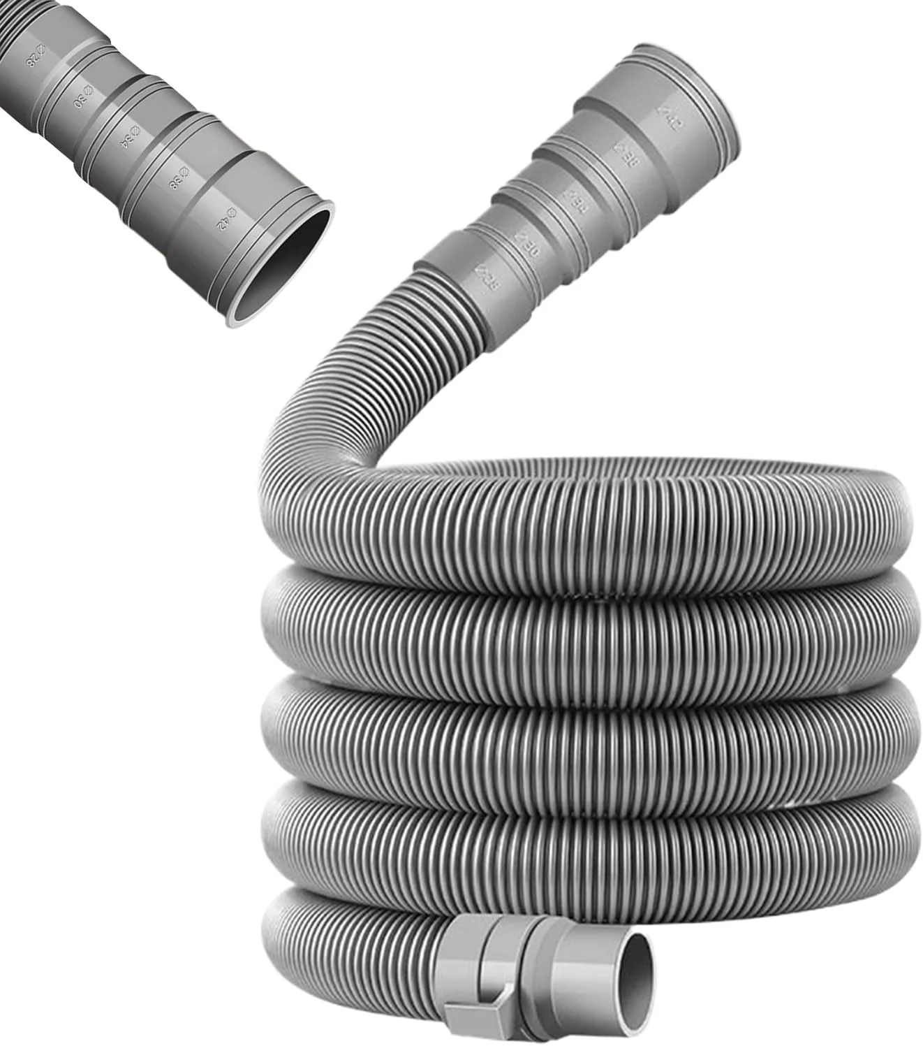 شلنگ فاضلاب برای RV، لوله تخلیه کاروان، شلنگ تاشو قابل تنظیم برای تعمیرات، مسافرت های تفریحی در فضای باز، خودروهای مسافرتی، ساحل و کمپینگ